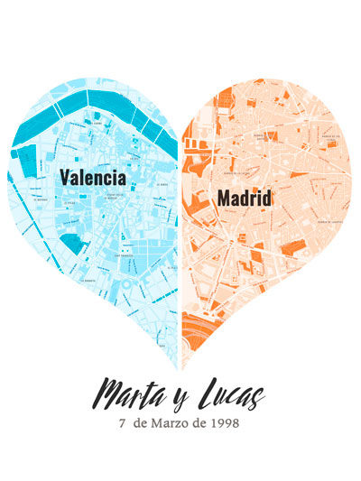 Mapas de corazon