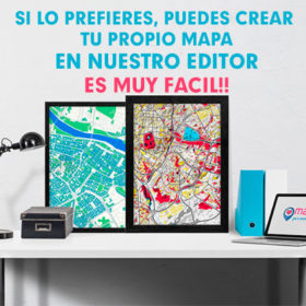 Mapa personalizado Decoracion