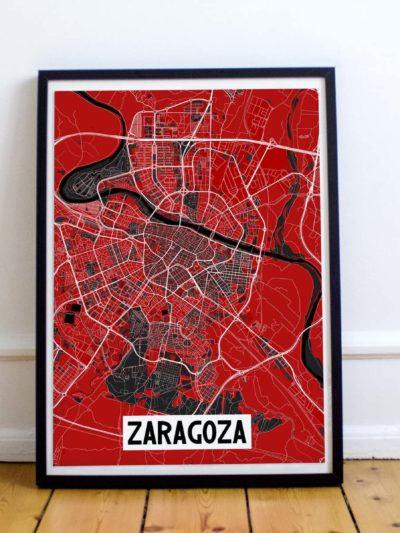 Poster Zaragoza Ebro