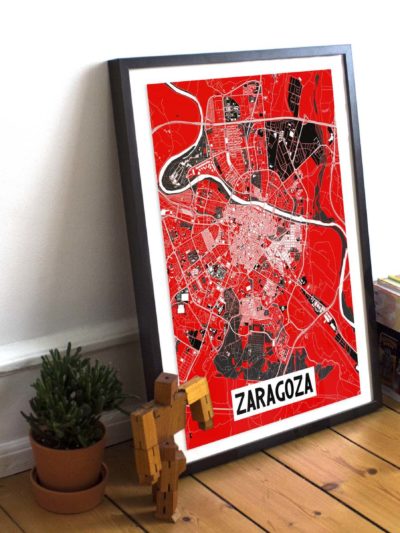 Poster Zaragoza Ebro