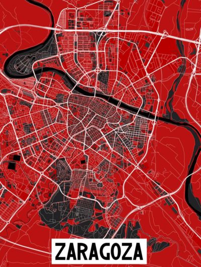 Poster Zaragoza Ebro