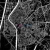 Mapa decorativo de Sevilla