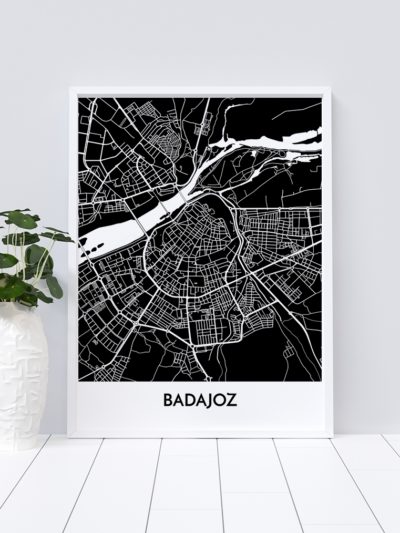 Mapa de Badajoz Personalizado